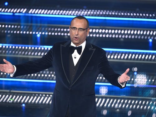 Sanremo, salta l'audio: cosa è successo