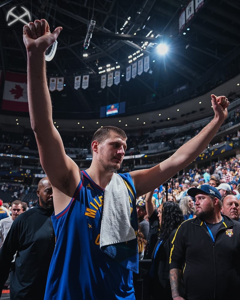 Fonte: Twitter (@nuggets)