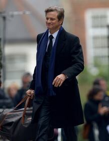 Bridget Jones mamma: Renée Zellweger col pancione sul set 10