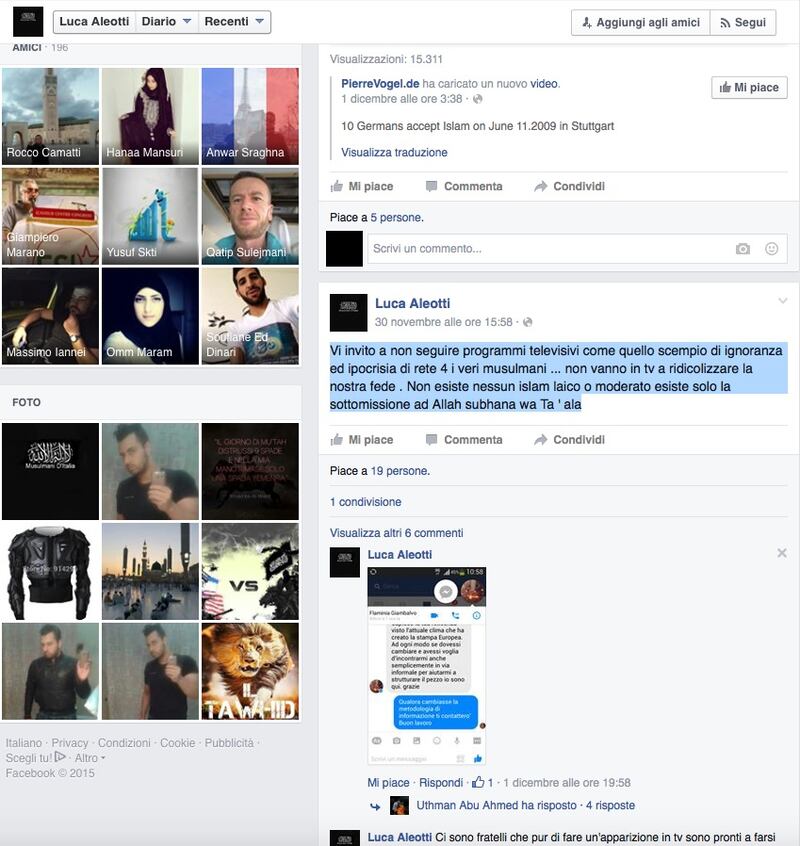 Gli screenshot che "inchiodano" Luca 5