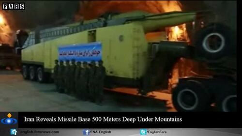 Nel video iraniano le basi missilistiche sotto terra 12