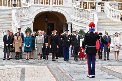 Beatrice Borromeo mostra il pancione alla Festa del principato di Monaco 5