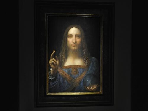 Il Salvator Mundi di Leonardo venduto all'asta per 450 milioni di dollari