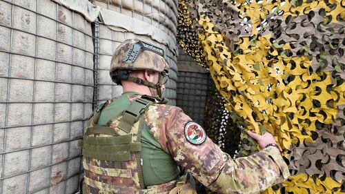 Dentro la base italiana ad Erbil 8