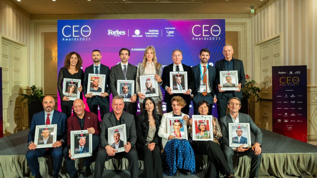 Forbes Ceo Awards 2025, premiati i manager che guidano l’Italia dell’innovazione