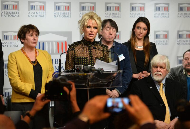 Pamela Anderson contro il foie gras 61