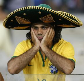 La disperazione dei tifosi brasiliani 18