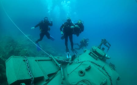 Carro armato sommerso davanti alla costa turca 8