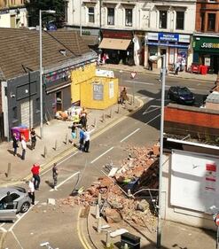 Esplosione a Glasgow in un ristorante 1