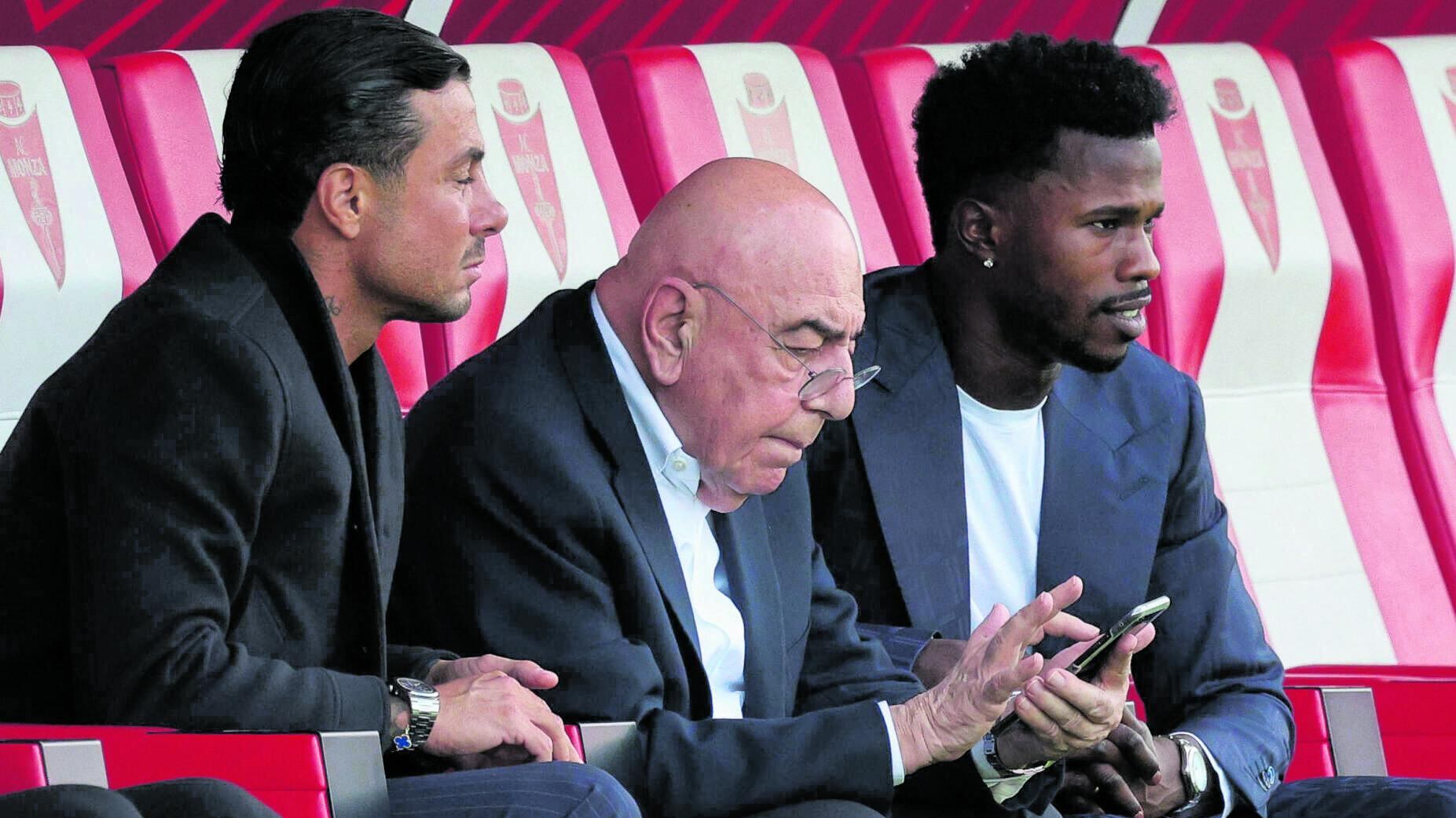 L'addio romantico di Galliani e Paolo