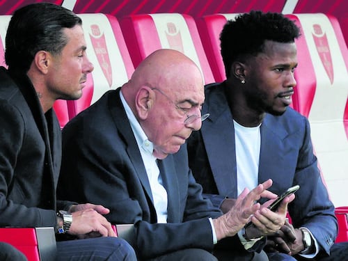 L'addio romantico di Galliani e Paolo