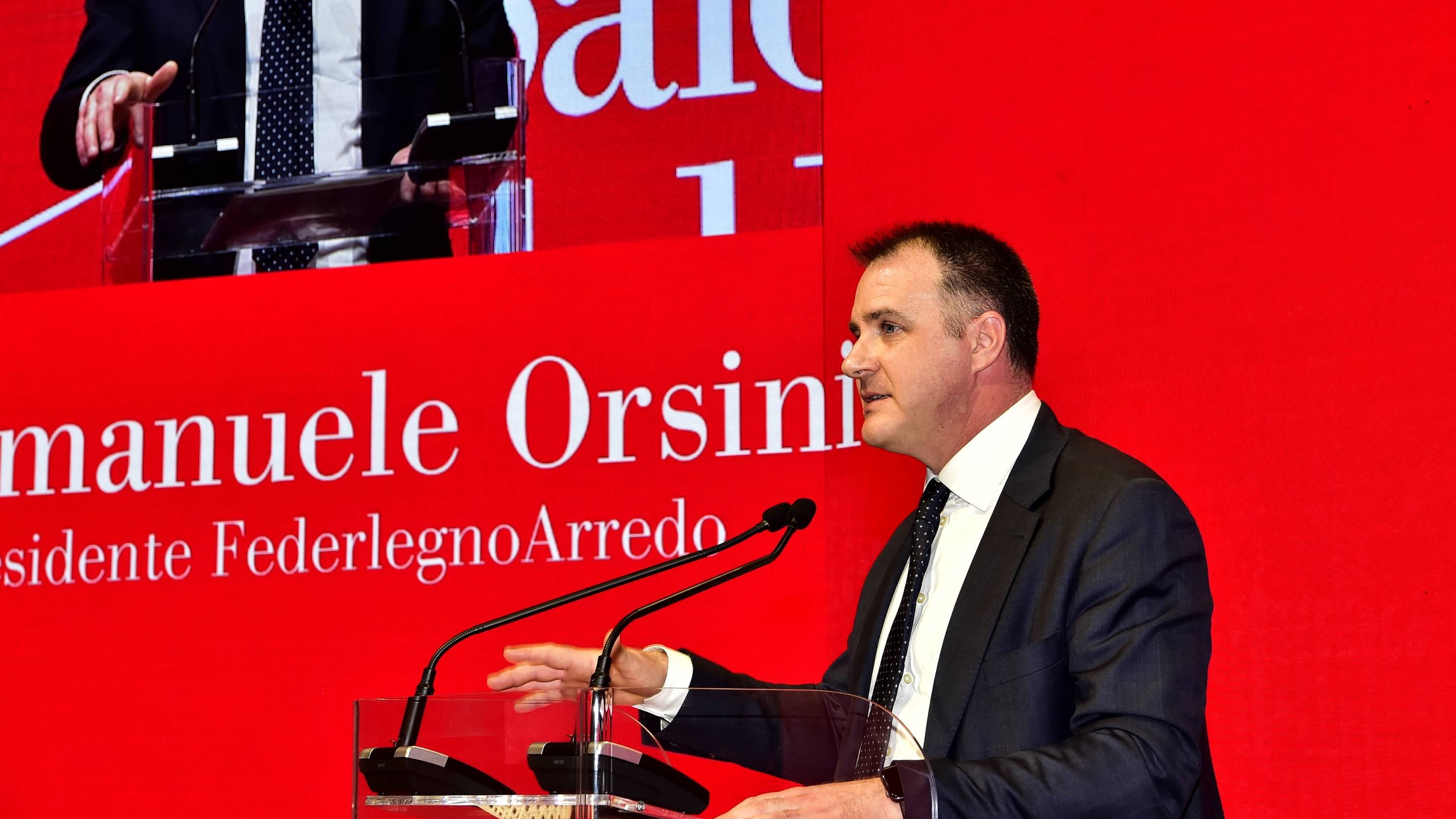 FederlegnoArredo a Orsini: "Pronti a fare la nostra parte per un obiettivo comune"