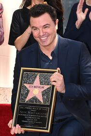 Seth MacFarlane riceve la stella sulla Walk of Fame di Hollywood 2