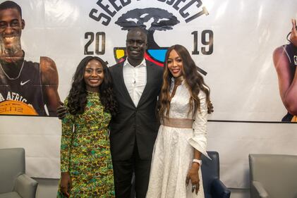 Naomi Campbell in Senegal per il Girl's Empowerment 7