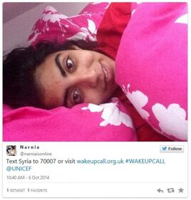 #Wakeupcall, il selfie per aiutare l'Unicef 10