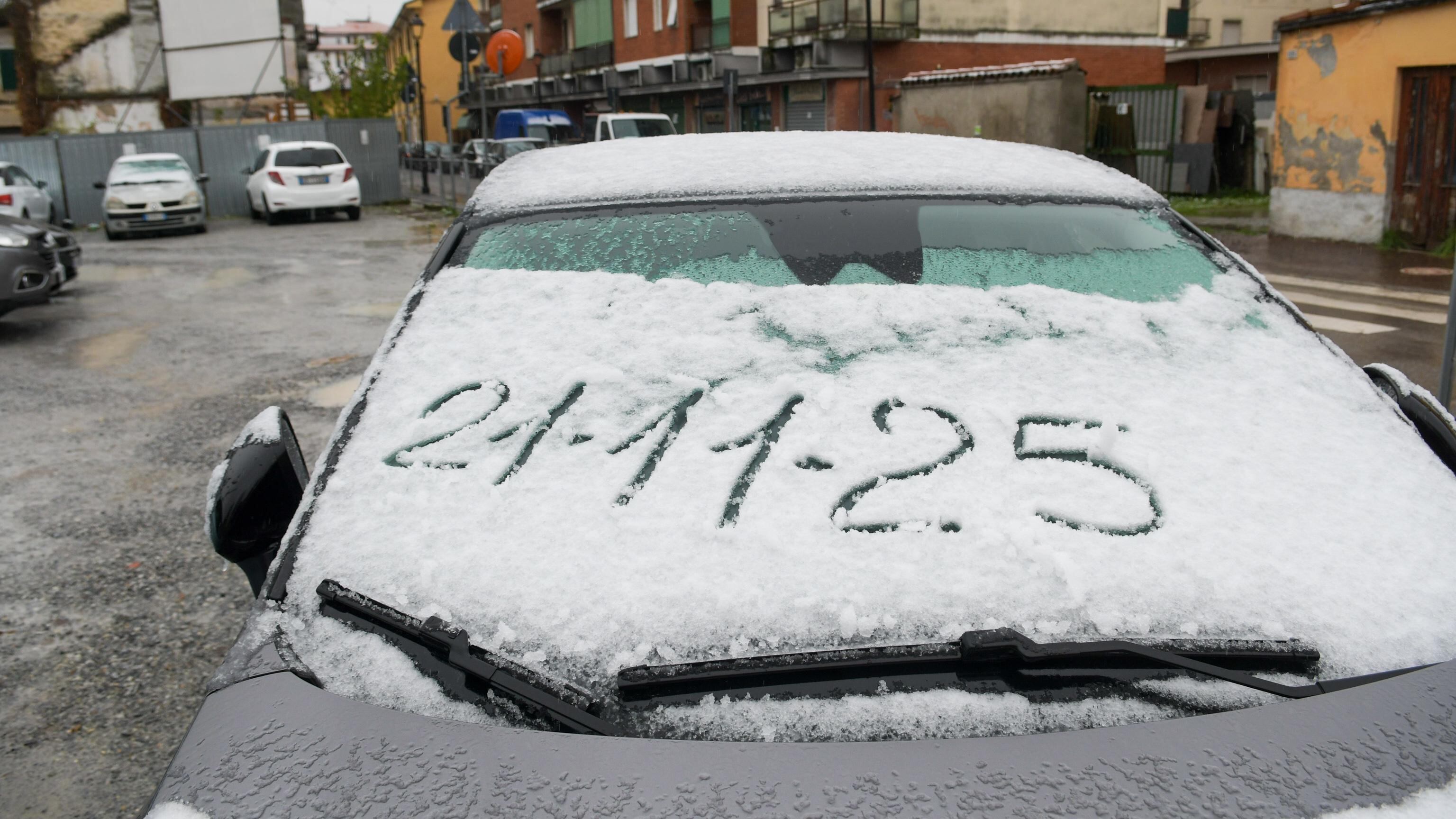 Neve su cime e hinterland. Sarà un weekend sotto zero