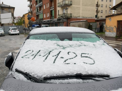 Neve su cime e hinterland. Sarà un weekend sotto zero