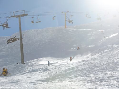 Le piste di sci di Darbansar