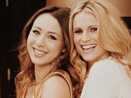 Michelle Hunziker e sua figlia Aurora coppia comica su Instagram