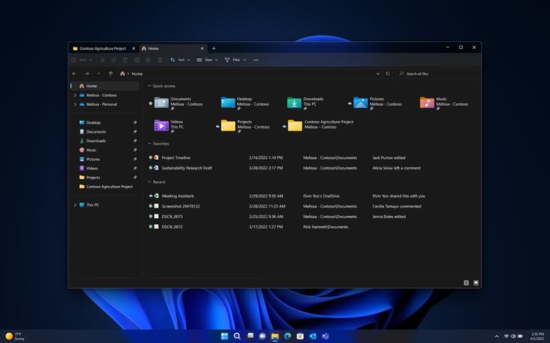 Tabs File Explorer Windows 11 2022