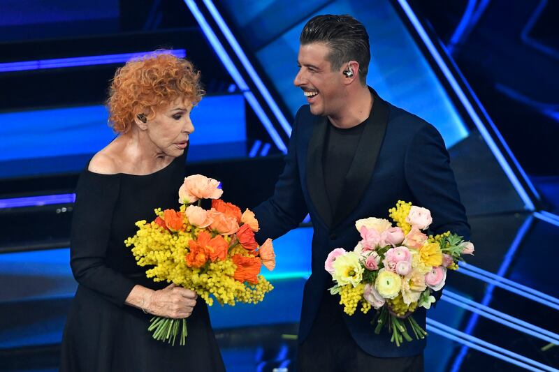 Momenti clou della finale di Sanremo 1
