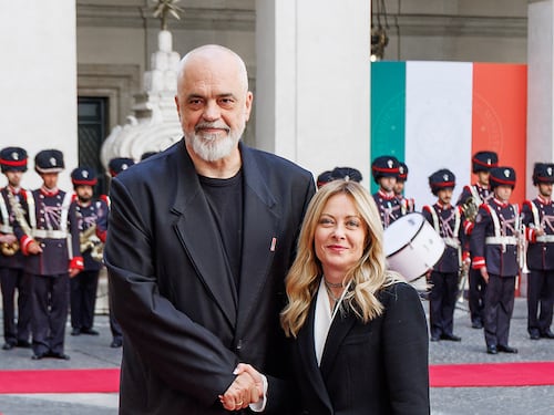 Meloni incontra Rama a Palazzo Chigi: “Focus su Difesa e immigrazione irregolare”
