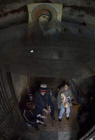 Donetsk, i rifugi anti-bomba della città roccaforte dei filo-russi 5
