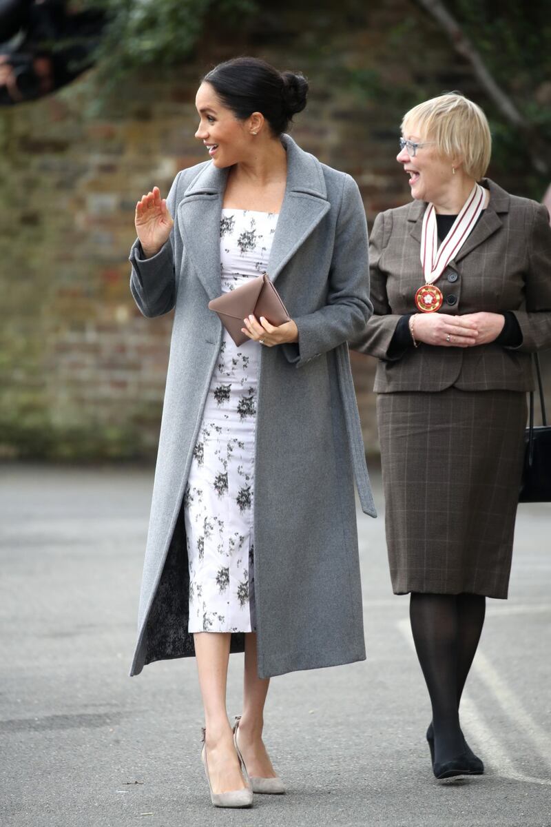 Meghan Markle visita gli ex attori: foto 7