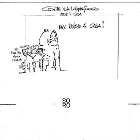 La vignetta del giorno: Conte vuole il coprifuoco anche all'interno delle case 1