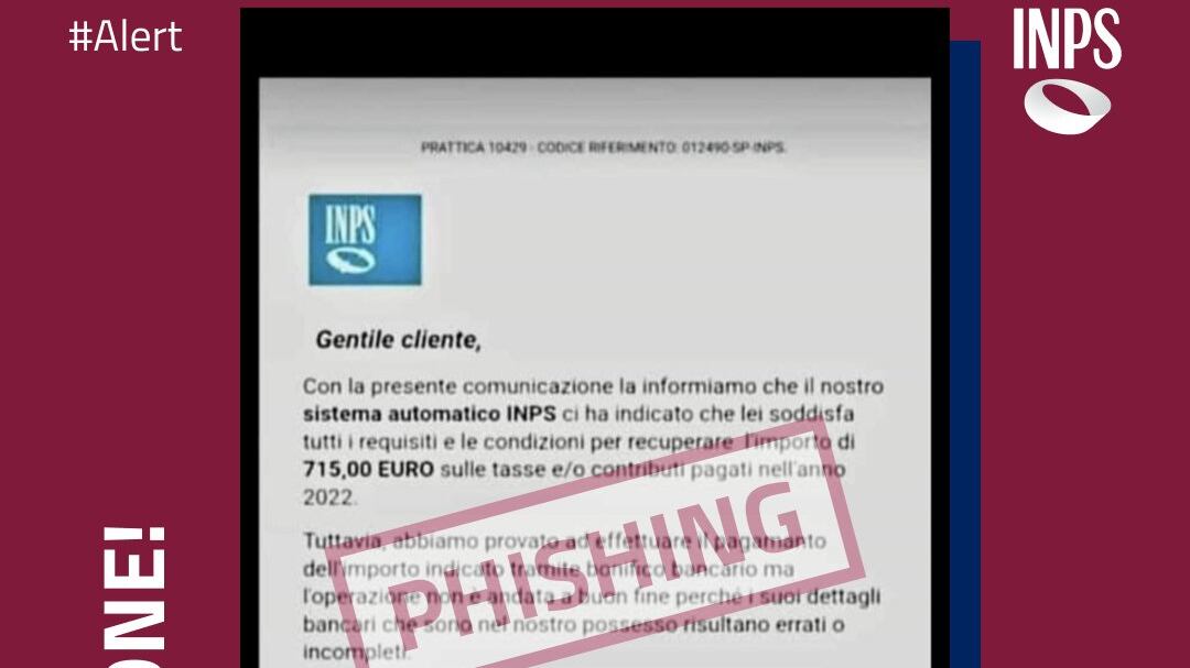 "Non aprite questa mail". Cosa nasconde il messaggio dell'Inps