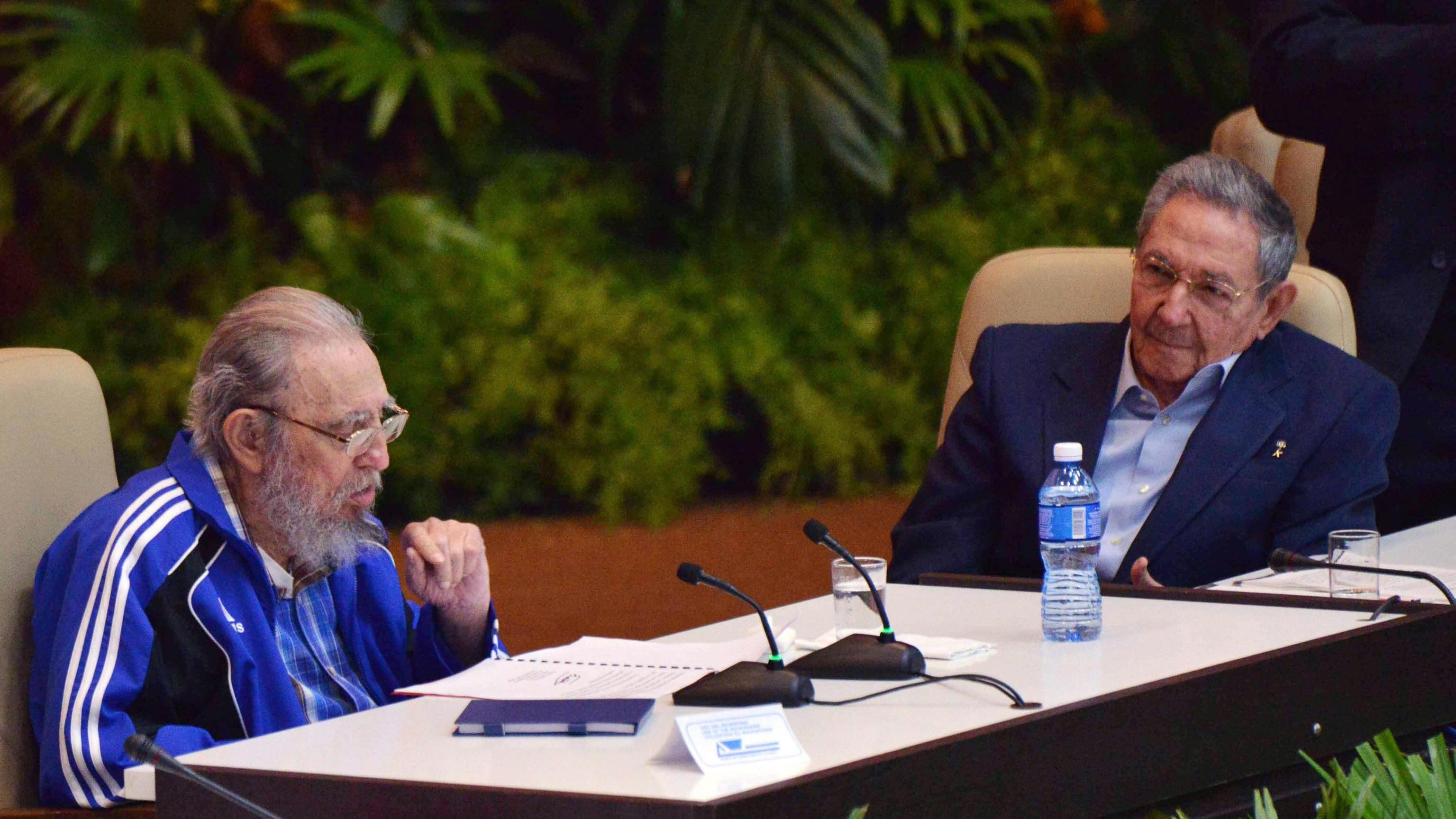 Discorso d'addio per Fidel Castro al congresso del partito comunista cubano
