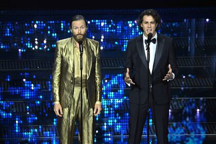 Sanremo 2025 le immagini più belle della 1a serata 5