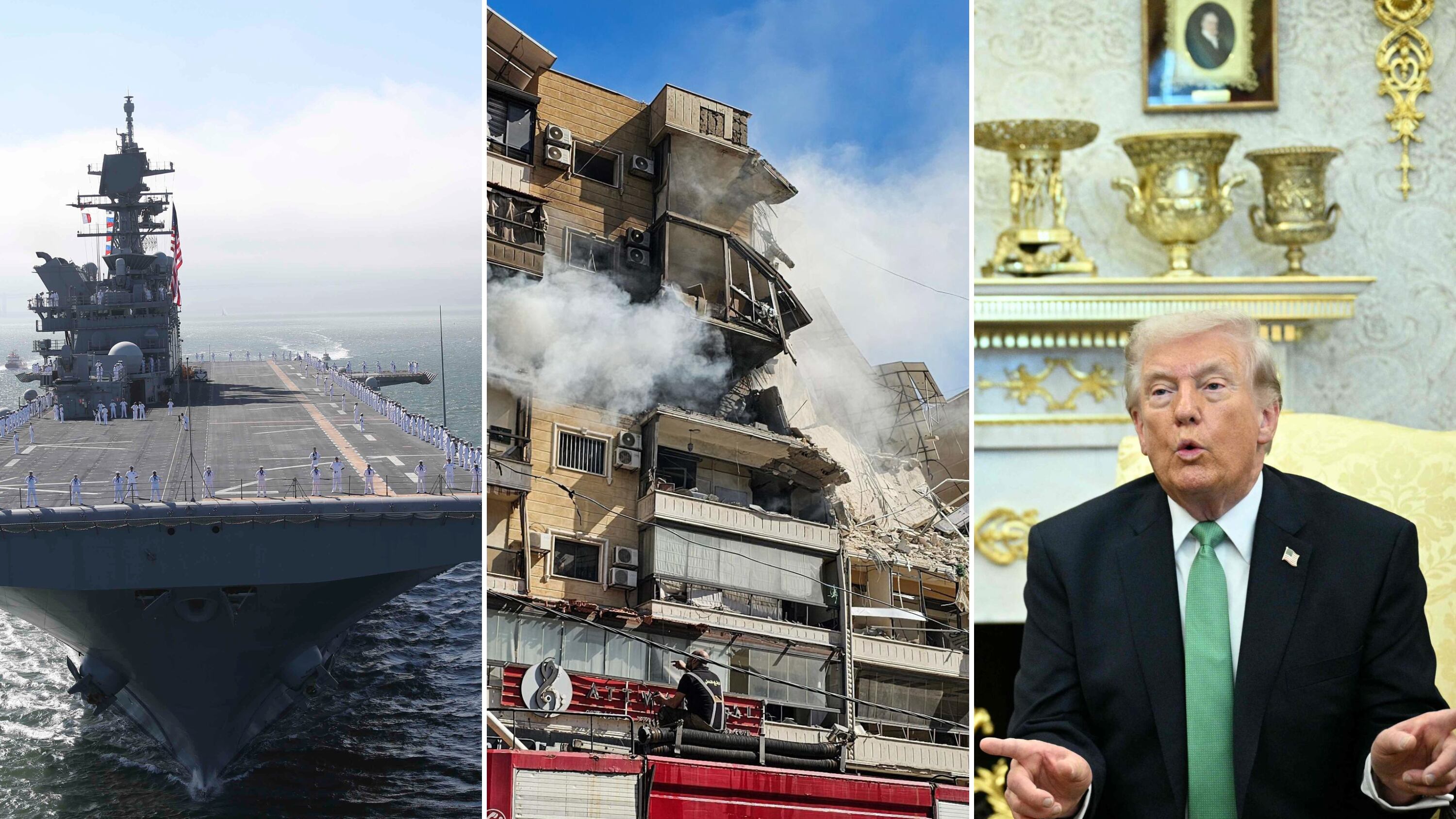 L'Iran conferma: "Larijani e Soleimani uccisi nei raid". Trump: "Guerra finita tra due settimane". Uss Tripoli verso il Medio Oriente con 2.300 marines a bordo