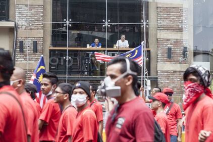 Le proteste e tensioni in Malesia 1