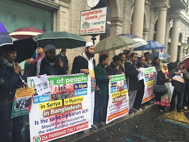 I musulmani scendono in piazza contro l'Isis 10