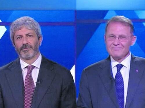 Campania, il duello tv. E sui social vince Cirielli