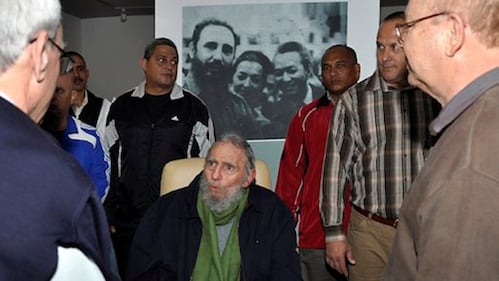 Fidel Castro all'inaugurazione del Centro culturale dell'Havana 4