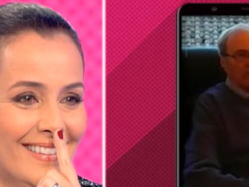 Vieni da me, Roberta Capua piange per la dedica del padre