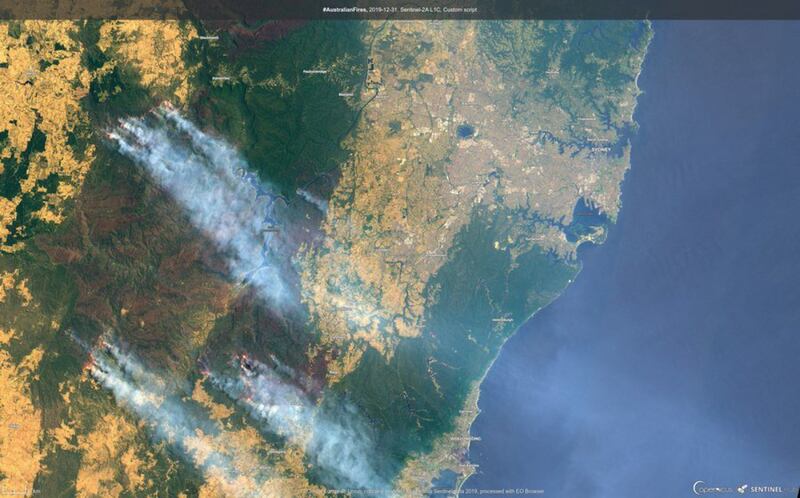 Incendi in Australia, le immagini dal satellite 3