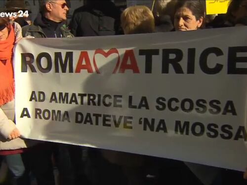 "La Ri-Scossa dei Terremotati": proteste a Roma e Salaria bloccata