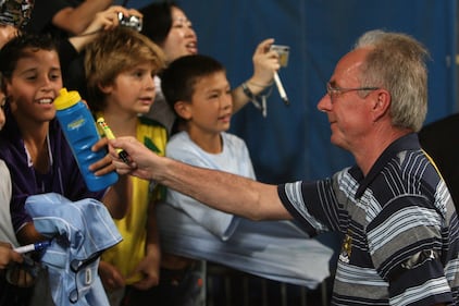 Eriksson, le immagini di una vita dedicata al calcio 2