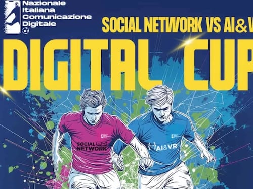 Digital Cup 2025, scende in campo la Nazionale Italiana Comunicazione Digitale