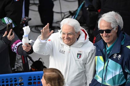 Mattarella assiste al SuperG 15