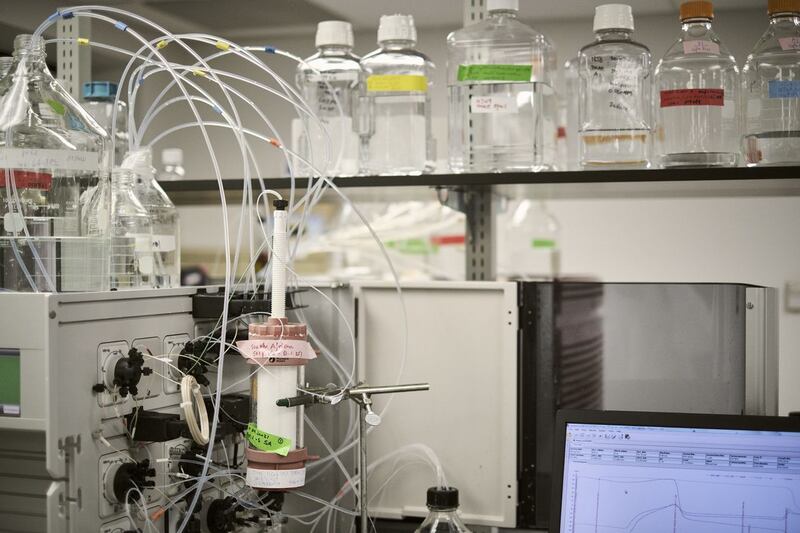 colonna contenente una variante del Covid nei laboratori di Novavax