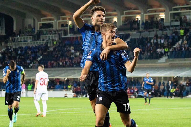 De Ketelaere gol Atalanta Rakow Fotogramma