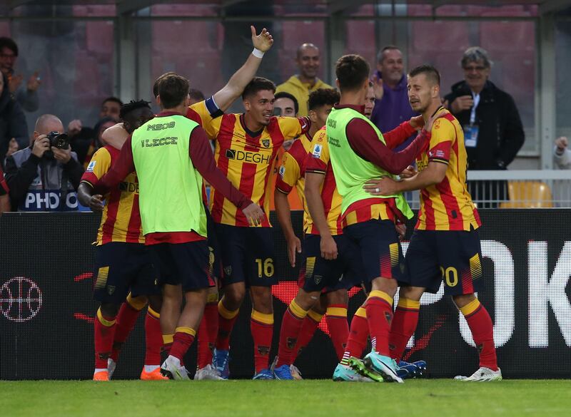 Banda gol Lecce Milan