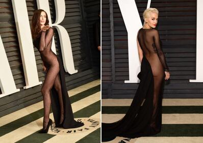 I vestiti di Irina Shayk e Rita Ora 2