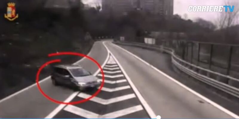 contromano autostrada
