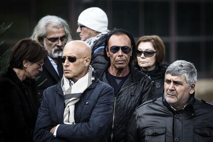 I funerali di Pino Daniele al Divino Amore a Roma 15
