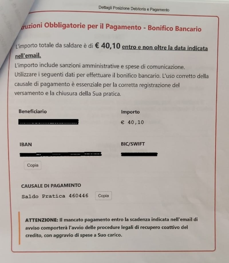 truffa polizia